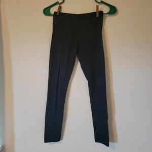 Justice Girl's Black Leggings, Size 10